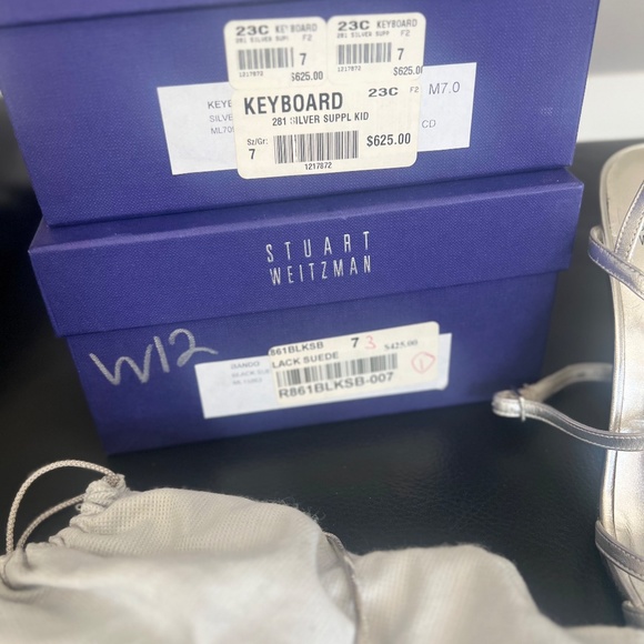 Stuart Weitzman Heels and Purse - Picture 9 of 9